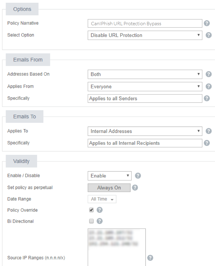 Mimecast - Allowlisting Guide – Knowledge Base