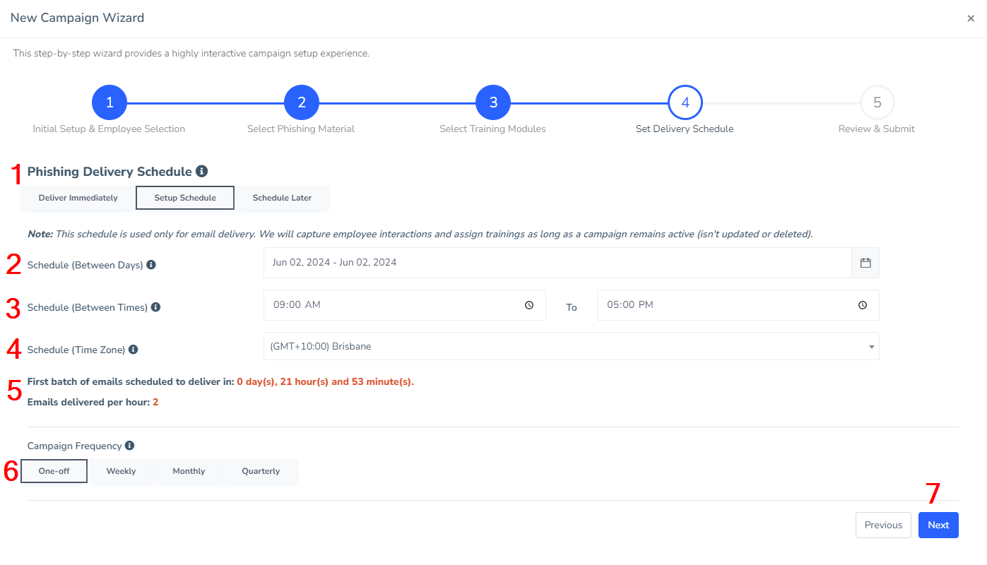 Campaign Creation - Interactive Wizard – Knowledge Base